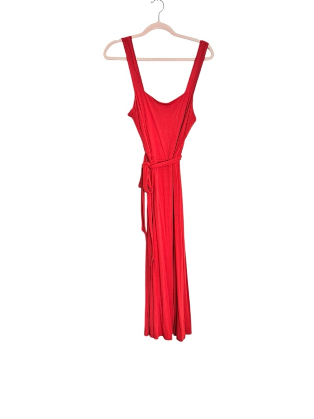 ✨HP✨Sugarlips Red Sleeveless Maxi with Waist Tie